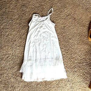 NWOT - true white slip dress- Melody brand size LG